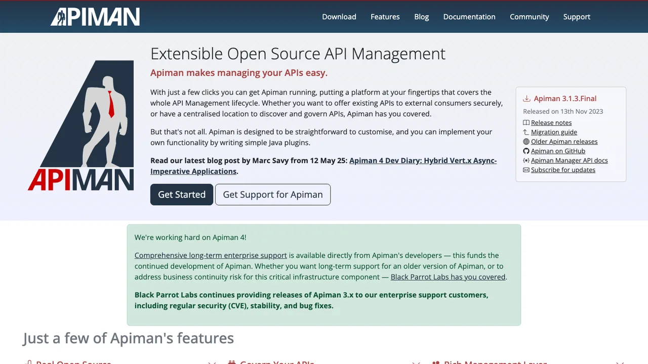 Apiman screenshot