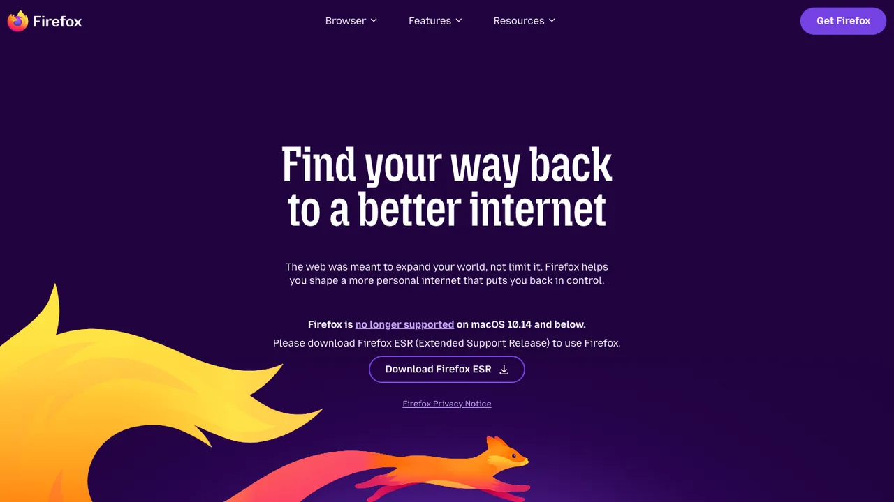 Firefox screenshot