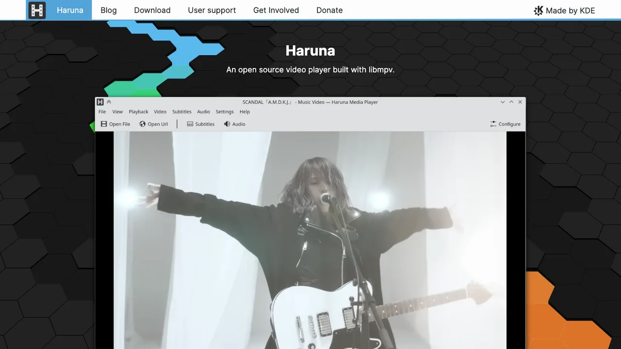 Haruna screenshot