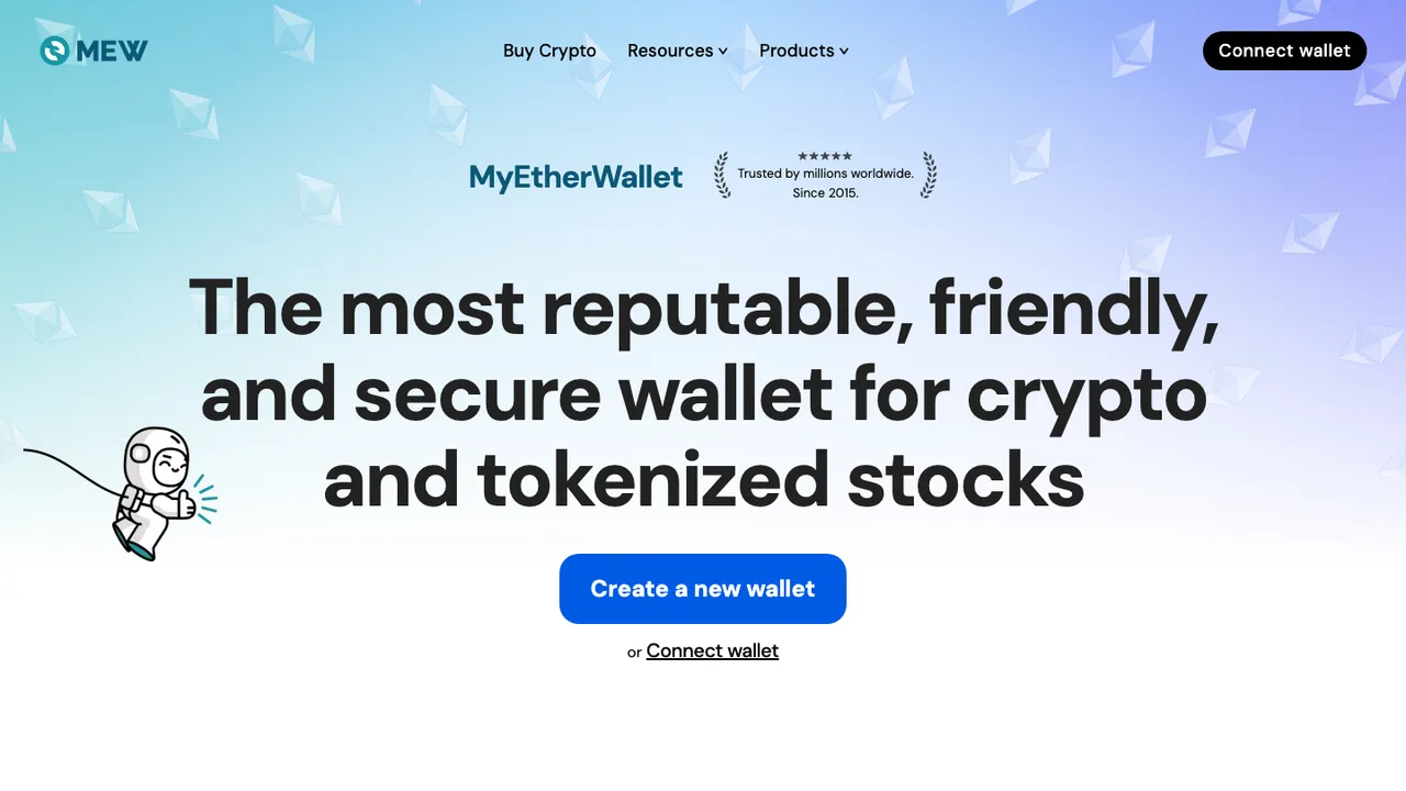 MyEtherWallet screenshot