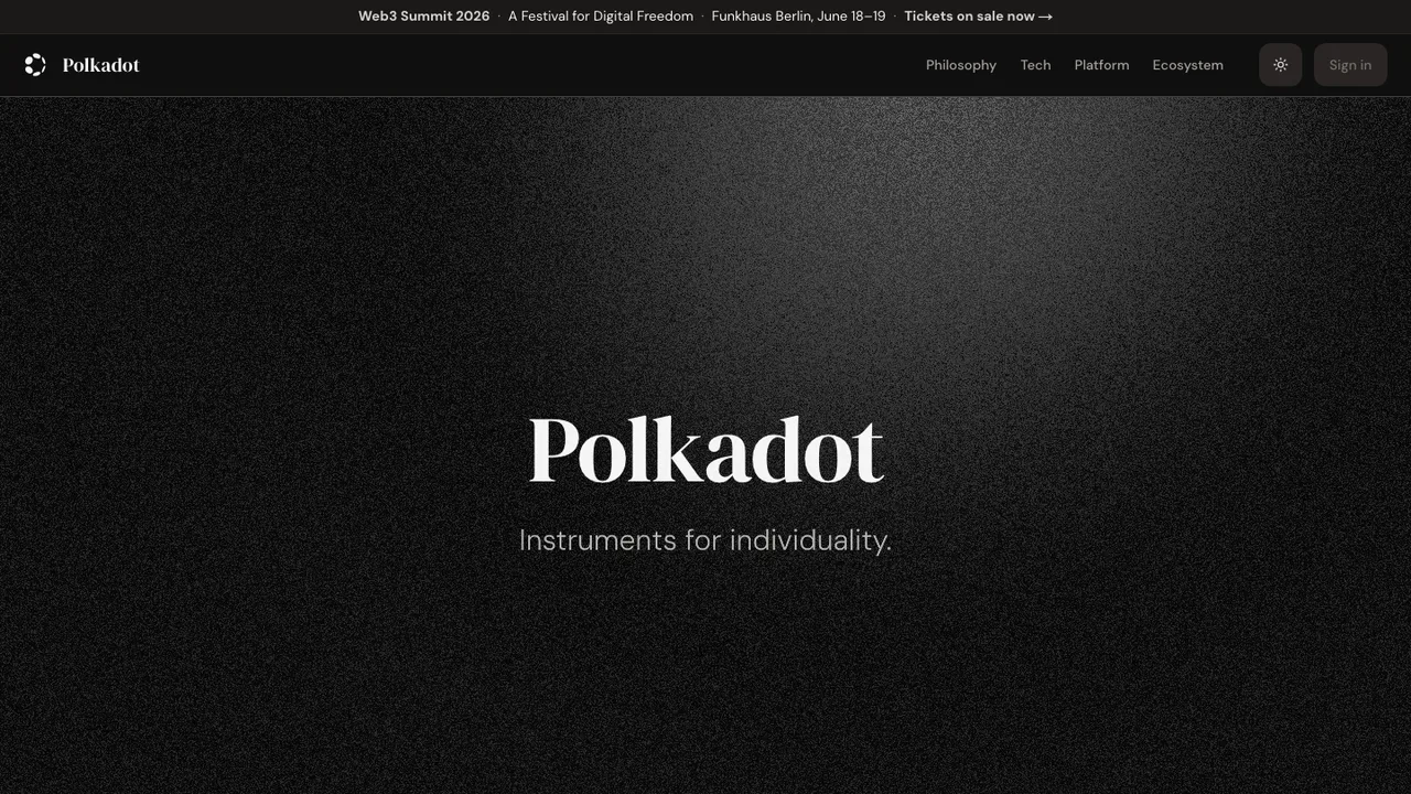 Polkadot SDK screenshot